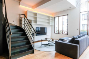 Chic duplex loft in trendy Bastille